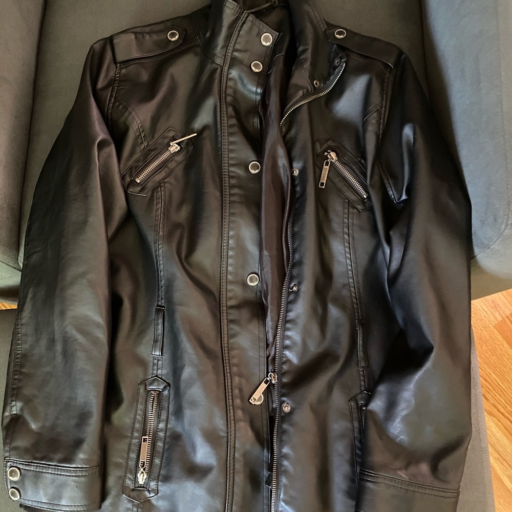 Women’s Faux Leather Jacket